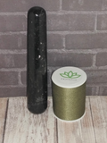 Nuummite wand with size reference