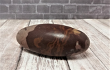 Natural Shiva River Stone Brown and Tan Indian Sacred Stone Gypsy Gems & Jewelry
