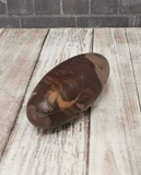 Shiva Stone from India Natural brown and tan gemstone mineral massage sacred
