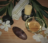 Spa Towel massage Oil gemstone wand Relax Therapeutic Luxury Flower Healing Candle Shiva Lingam