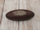 3" Shiva Lingam on wood grain background