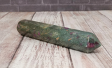 Natural Red and Green Obelisk from India