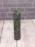 Ruby Zoisite obelisk from India