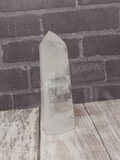 Clear Quartz Obelisk Tower Carved Gemstone Frozen Gift Idea GGandJ.com