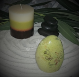 Spa Natural massage Oil gemstone wand Relax Therapeutic Luxury Flower Healing Candle Opal