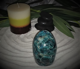 Spa Luxury Relax Reiki Energy Healing Meditation Natural Gemstone Mineral Gypsy Gems & Jewelry GGandJ.com Blue Apatite