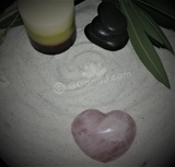 Spa Towel massage Oil gemstone wand Relax Therapeutic Luxury Flower Healing Candle Rose Quartz