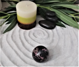 Rhodonite Sphere