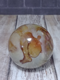 Hand carved jasper sphere natural gemstone gift idea ggandj.com gypsy gems & jewelry naturally unique