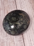 Natural Black and Green Carved Gemstone on GGandJ.com