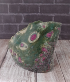 Natural Ruby Zoisite Gemstone slab on GGandJ.com Gypsy Gems & Jewelry