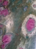 Ruby Zoisite 1/2 Polished Slab B