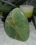 Spa Towel massage Oil gemstone wand Relax Therapeutic Luxury Flower Healing Candle Fluorite