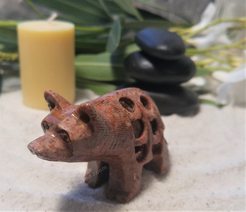 Spa Luxury Relax Reiki Energy Healing Meditation Natural Gemstone Mineral Gypsy Gems & Jewelry GGandJ.com Soapstone