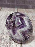 Backside of Amethyst Gemstone Skull