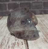 Fluorite gemstone skull from Brazil on GGandJ.com Naturally Unique