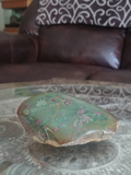 Home Decor Gemstone Mineral Naturally Unique Ruby Zoisite Slab in Living Room on GGandJ.com