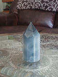 Home Decor Gemstone Mineral Naturally Unique Agate Tower in Living Room on GGandJ.com