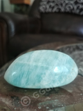 Home Decor Gemstone Mineral Naturally Unique Amazonite Gallet in Living Room on GGandJ.com