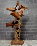 Wooden Bird Tower