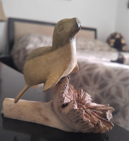 home decor indonesian wood seal hand carved interior art siamese cat bedroom decor