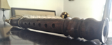 Home Decor Indonesian Wood Art Naturally Unique Hand carved Flute in Bed Room on GGandJ.com