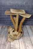 Wood Mushroom Statue from Indonesia Gypsy Gems & Jewelry
