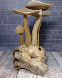 Mushroom Statue from Indonesia on GGandJ.com Gypsy Gems & Jewelry Naturally Unique