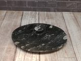 Hand carved Moroccan Fossil Plate - Small Oval