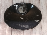 Large Oval Fossil Plate C Ammonite Orthoceras