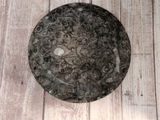 backside of fossil feeder dish