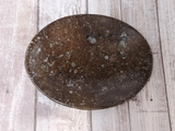 Fossil Feeder small brown oval plate from Morocco Plate A Gypsy Gems & Jewelry Naturally Unique