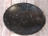 Ammonite Orthoceras Fossil feeder dish soap dish small plate from Morocco on GGandJ.com Gypsy Gems & Jewelry Naturally Unique
