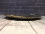 Side view of fossil plate