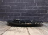 Side view of fossil plate