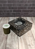 Fossil box medium with thread spool size reference
