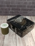 Fossil box medium with thread spool size reference