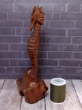 Indonesian Wood art Seahorse gypsy gems & jewelry naturally unique