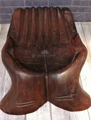 Indonesian Wood hand bowl gypsy gems & jewelry naturally unique