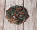 Green and Pink crystals natural dolomite on Gypsy Gems & Jewelry