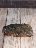 Malachite Azurite Epidote on Baryte Gypsy Gems & Jewelry GGandJ.com