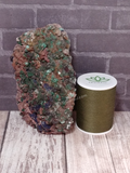 Dolomite with size reference Barite Malachite Azurite