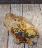 Underside of Baryte with Azurite and Epidote on GGandJ.com