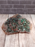Natural green pink and blue gemstone