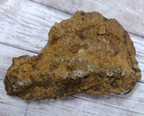 Rock containing Amethyst Geode crystals