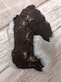 Underside of Clear Apophyllite Zeolite