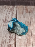 Underside of Chrysocolla mineral