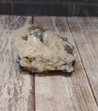 Calcite and Baryte on Galena CBGR946