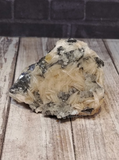 UV Reactive Calcite with Baryte on Galena