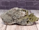 Epidote on Quartz from Morocco on GGandJ.com Gypsy Gems & Jewelry Naturally Unique